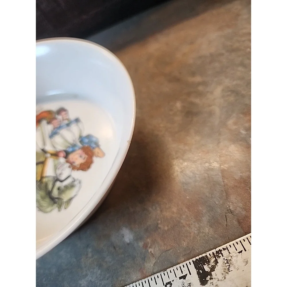 Vintage Oneida Deluxe Child's Bowl Raggedy Ann Andy Bobbs-Merrill Melamine